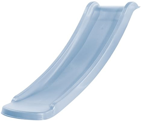 AXI Sky120 Rutsche Pastellblau - 118 cm | Anbau Element für Kinder Spielturm/Spielhaus/Stelzenhaus | Anbaurutsche für Podesthöhe 60 cm