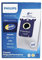 Electrolux AEG Original FC8021/03 Lot de 4 sacs filtrants en non-tissé pour aspirateur Philips Tornado Volta