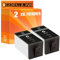 Gorilla-Ink 2 Patronen Black kompatibel mit HP 903XXL 903XL für HP OfficeJet Pro 6860 6868 6900 6950 6960 6970 6975 6978 Multipack