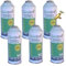 REPORSHOP - 1 Botella Gas Gasica V2 226Gr Alternativo R22, R32, R407C, R410A Freeze (6 Botellas+Val)