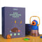 CALISTOUK Linterna Cuentos Infantil Lámpara de proyección proyector de Historia multifunción niños educación temprana Cielo Estrellado luz de sueño Juguete Luminoso