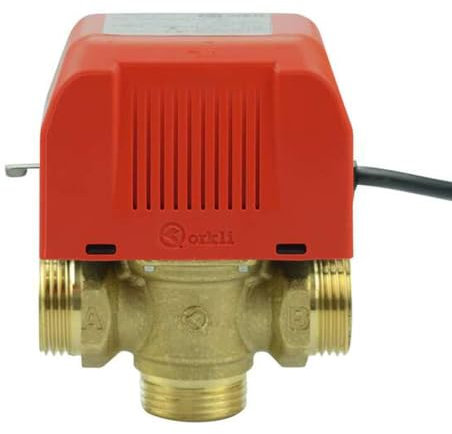 Orkli Drei-Wege-Zonenventil 1 Zoll AG mit Motor Umschaltventil Dreiwegeventil