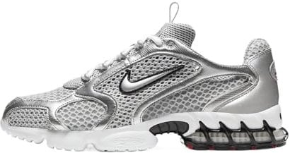 Nike CJ1288-001 AIR Zoom Spiridon CAGE 2 Herren LT Smoke Grey/METALLIC Silver EU 45