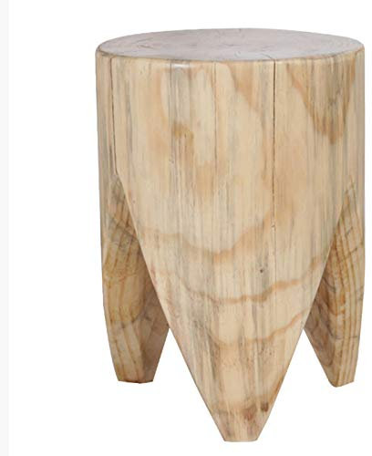 NNHDWS Stump Beistelltisch, Kleine Hölzerne Pier Dekoration, Design Wurzel Geschnitzt Stuhl, Dekoriert Mit Sofa Beistelltisch, Couchtisch, Holzpfahlhocker