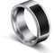 PULABO Noir Taille 6 NFC Multifonction Étanche Smart Wear Finger Digital Bague Créative et Utile Charmant