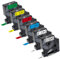 Meritom 6X Kompatibel D1 Etikettenband für DYMO D1 12mm Schriftbänd 45010 45013 45016 45017 45018 45019 Schwarz auf Klar/Weiß/Rot/Gelb/Blau/Grün für DYMO LabelManager 160 200 210D 280, 12mm x 7m