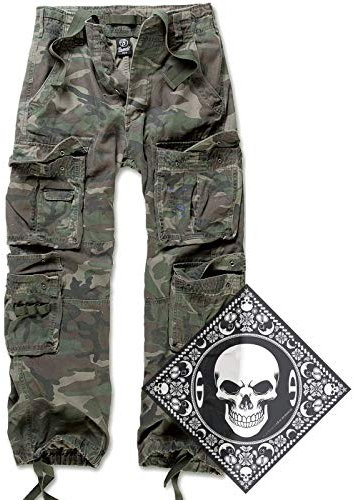 urbandreamz Pure Vintage Trouser Woodland Gr. XXL