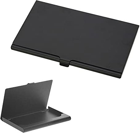 Carte de Visite Slim Métal,Porte Carte en Aluminium Visite,Étui pour Carte de Visite,pour Cartes Etui de Carte de Visite Slim Métal Petit Volume Pratique à Transporter pour Le Voyage et Le Travail