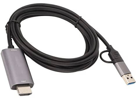 Video Capture Card, 4K HDMI auf USB/Typ C HDMI Video Capture Card, Ultra HD Audio Capture Adapter Video Capture Device für PS5 für Switch für, DVD, Live Recording