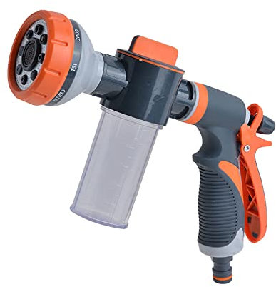FAUVISM Autowasch-Schaumpistolen-Sprühgerät, Einstellverhältnis-Schaumpistole, Schaumkanone für Gartenschlauch