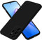EASSGU Custodia per Samsung Galaxy S21 Ultra (6.8 Inches), Cover Morbida in Silicone TPU - Nero