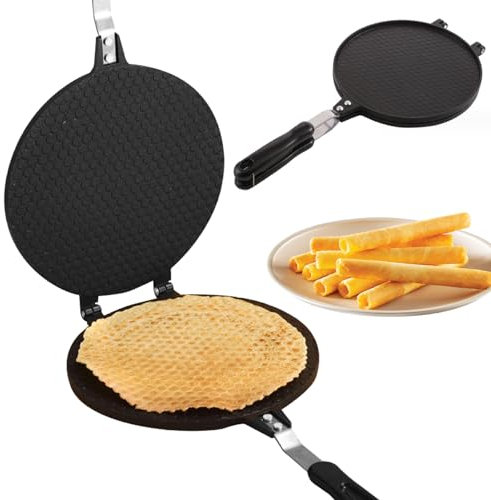 Chapati Maker,Taco Press, Presa Pan Tortilla Maker 7inch Non-Stick Tortilla Press and Cooker with Handle Heavy-Duty Aluminum Stove Top Tortilla Press for Kitchen