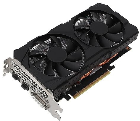 VBESTLIFE Carte Graphique GTX 1660 Super 6 Go, GDDR6, 192 Bits, PCI Express 3.0 X16, 1530/7000 MHz, Carte Vidéo de Jeu pour Ordinateur de Bureau avec Interface HDMI, DVI, DP
