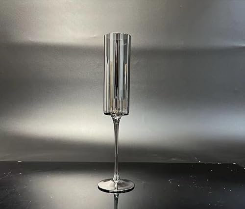 GeRRiT Gobelets exquis, verres à vin haut de gamme, ustensiles à vin VIP, tasses galvanisées, verres à vin gris fumé, verres à vin VIP exclusifs dans les bars.