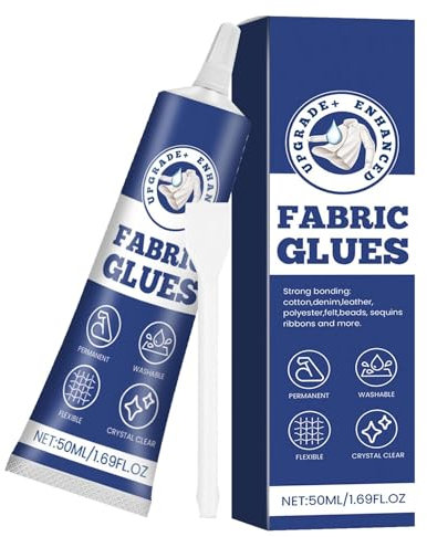 Stoffkleber für Stoffe,Stoffkleber für Kleidung | Schnell trocknender, transparenter Stoffkleber, flüssiger Nähstoffkleber - Langlebiger Fabric Fusion Glue Patch-Klebstoff für synthetische Fasern aus