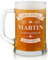Maverton Chope à Bière Gravée - Contenance : 50 cl – Verre à Bière Personnalisé avec Anse - Souvenir pour les Amateurs de Bières – Cadeau Anniversaire Homme - Idee Cadeau Homme - original