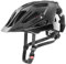 uvex Quatro cc - sicherer MTB-Helm für Damen und Herren - individuelle Größenanpassung - Verstellbarer Schirm - All Black matt - 52-57 cm