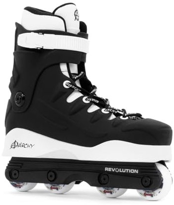 Anarchy Revolution II Aggressive Inlineskates UK 13A/EU 48, bequem und strapazierfähig, ideal für Anfänger oder Fortgeschrittene, Uni-Erwachsene