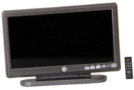 IMIKEYA 1 Set Flachbildfernseher Modell Kinderdekor Mini Mini Möbel Schreibtischmodell Puppenhaus Requisitenspielzeug Für Puppenhaus Tv Mini Flachbildfernseher Modell