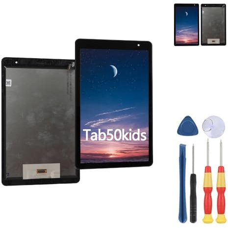 MinTroSD Pantalla táctil para Blackview Tab 50 para niños, pantalla LCD de repuesto con herramientas (con marco)