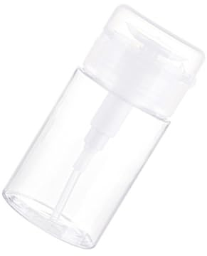 Push-Down-Spenderflaschen, nachfüllbar, Flüssigkeitsbehälter für Nägel, Politur, Make-up, Entferner, Reisen, leere Flasche, Geschenke, leerer Spender für Nägel, Nagellackentferner, Flüssigkeitsflasche