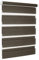 ROLLMAXXX Duo-rollo Doppelrollo Klemmfix ohne Bohren (110 x 150 cm, Braun)