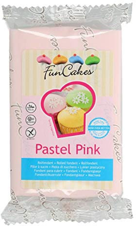 FunCakes Fondant -Pastel Pink 4er Pack (4 x 250 g)