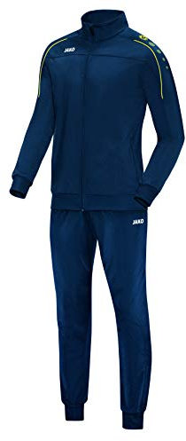 JAKO Herren Trainingsanzug Polyester Classico, nightblue/citro, 3XL, M9150