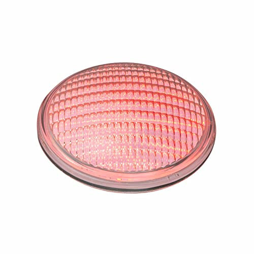Popp®Nueva Bombilla LED Sumergible PAR56 DC 12V decorativa piscina IP68 Vidrio RGB 18W*Mando no incluido* FP56-18RGB (18W, RGB Multicolor)