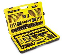 Stanley Socket Set Chrome Black 274-piece