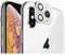 DIKKAR iPhone XR/X/XS/XS Max Converti in iPhone 11/11 Pro/11 Pro Max Adesivo per Obiettivo,Protezione Obiettivo Fotocamera per iPhone X/Xs/Xs Max,Cover per Fotocamera Pellicola in Vetro Antigraffio