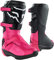 Fox Racing Femme Boot-Buckle Bottes YTH Comp-Boucle, Noir/Rose, 5 UK