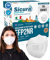 Eurocali 50 Mascherine FFP2 Certificate CE Italia Adulti | BFE ≥99% | Mascherina ffp2 marcatura EFFETTO PULITO Made in Italy
