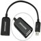 NOVAGO Câble OTG Micro USB Compatible avec Samsung A10,S7 S6 S5 /Galaxy Note,Galaxy Tab 3 8''/10' /Tab 4/Tab S,Galaxy Tab Pro 10'',Huawei P Smart 2019 Y5 Y6, Honor 8X (Noir)