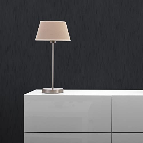 TADESSI M1-No.2224 Papier peint intissé uni Noir