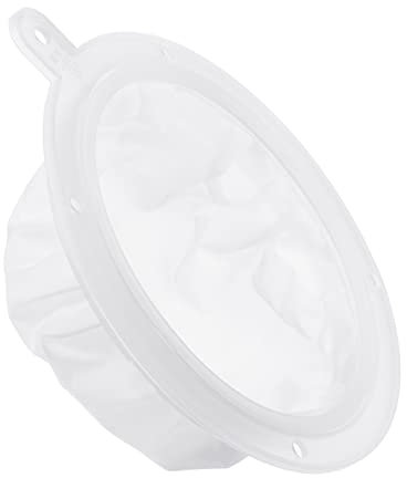 PATIKIL 5.4 OD Alimentaire Filtre Passoire, 300 Maille Filet Cuisine Maille Filet Filtres Passoires Fine Grille Tamis pour Jus, Café, Soja Lait Filtration, Blanc