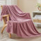 EMME Kuscheldecke Flauschige - 3D-Touch-Erlebnis 200x230cm Fleecedecke, Tagesdecke, Weiche Warme Wolldecke Überwurfdecke, Couchdecke, Decke für Sofa, Wohndecke, Grau Lila
