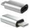 Leogony 2PCS USB C Cable Adapter Fast Charging Data Transfer Compatible with Iphone 15/14/13/12, Ipad Pro (Silver)