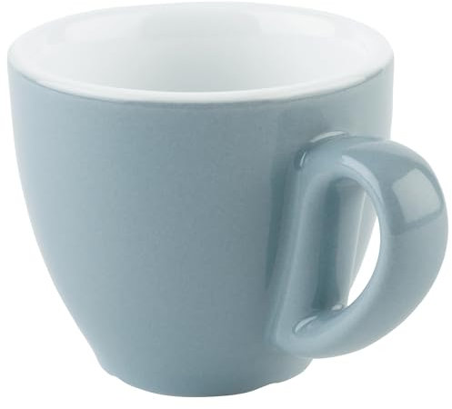 APS 16002 Taza de café espresso (6 cm de diámetro, 5,5 cm de altura, 80 ml), color azul