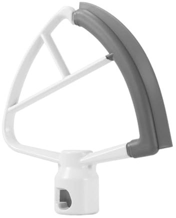 Flex Edge Beater, Mixer Attachment 4.5-5 Quart ，Compatible For Tilt-Head Stand Mix Accessory ，Compatible For KitchenAid Stand Mixers With 3 Scrapers