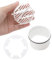 BRISKORE Haarsieb+Tauchrohr für Dusche Ablaufgarnitur Set,Haarfilter Duschablauf, Haarfänger Dusche, Haarsieb Set für Duschabfluss, Kompatibel mit Ablaufgarnitur. 6960, 6961, 6962, 6963