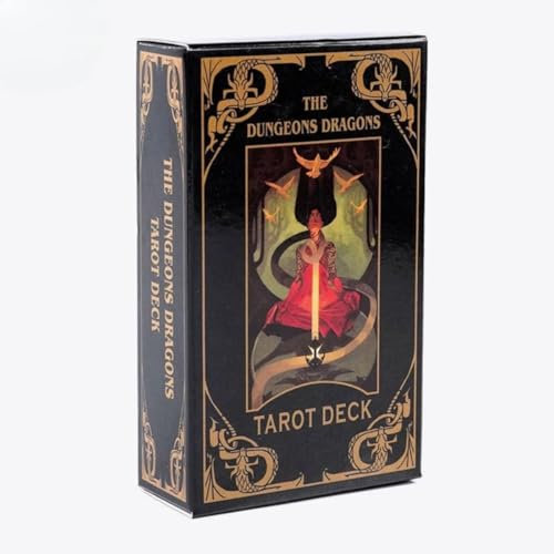 Generisch Embark on Epic Adventures with The DungeonsDragons Tarot Deck - A Beginner's Deck for Fantasy Enthusiasts