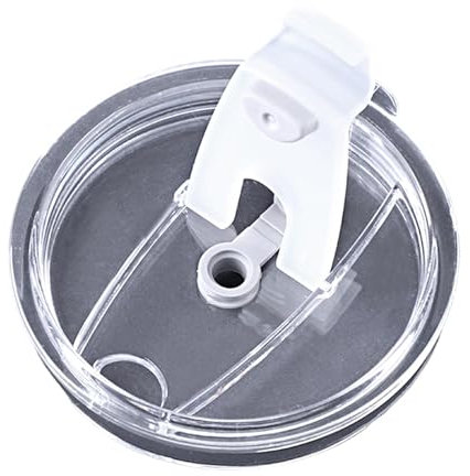 Raxove Trinkbecher-Auslaufschutzdeckel, Ersatzdeckel für Becher | Eisbecher-Deckel, Tumbler-Zubehör, 20oz Tumbler-Strohhalm-Deckel,Trinkgläser, Ersatzdeckel für Tassen, Hydrokrug, für den täglichen