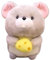 KOMBIUDA Rattenpuppe Plüschpuppe Kinderpuppe Tierisches Spielzeug Light Grey