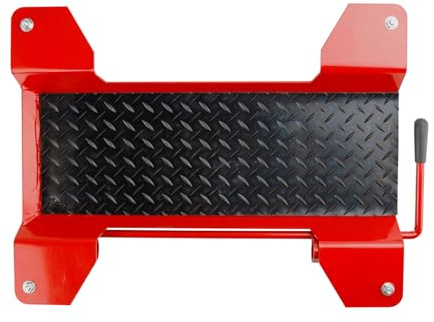Areyourshop MotoFit for RCycle Centre Stand Moving Dolly Trolley Platform 360 Degree Casters 250kg