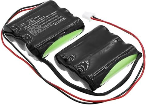 HUBATS Batteria 7.2v 1500mAh 10.80wh 98100095 per Beghelli 415391001 Luce di Emergenza