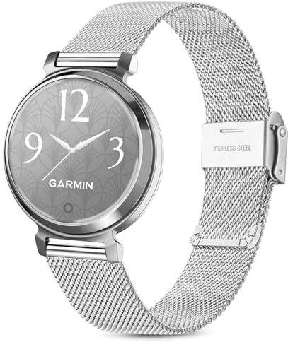 Issinlky Metal band for Garmin Lily 2 band, 14MM Stainless Steel band for Garmin Lily 2 Damen