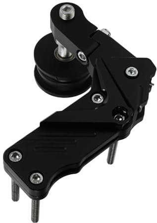 GARVALON Motorcycle Chain Tensioner Universeller Kettenspanner Mit Anti-rutsch-design Für Stabile Und Sichere Anwendung Geeignet Für Verschiedene Motorradmodelle Robustes Metallmaterial