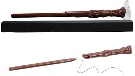 Harry Potter Magic Levitating Wand Pen with Display Stand, Collectible Stationery Writing Set Desk Accessories, Novelty Merchandise and Gift