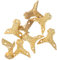 NUOBESTY 8pcs Antique Corner Guards Furniture Feet Decorative Corner Protectors Box Furniture Legs